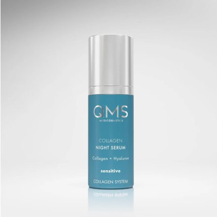 QMS Collagen Night Serum Sensitive éjszakai kollagén érzékeny bőrre