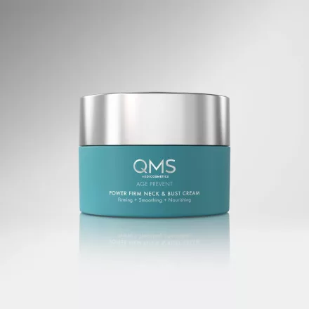 QMS Age Prevent Power Firm Neck & Bust Cream nyak és dekoltázsfeszesítő krém egzotikus növénykivonatokkal