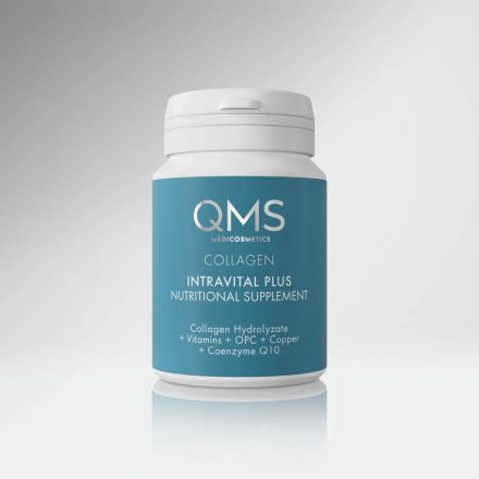 QMS Collagen Intravital Plus Nutritional Supplement szépségkapszula hidrolizált kollagénnel a gyönyörű bőrért